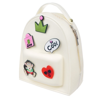 Рюкзак Дитячий Offtop Принцеса, білий (855355) - Pampik