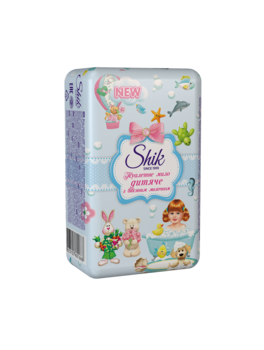 Крем-мило дитяче Shik з вівсяним молочком, 350 г (5 шт. По 70 г) - Pampik