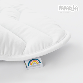 Подушка детская Papaella Baby Comfort, 60х40 см, белый (8-29615) - Pampik - 4