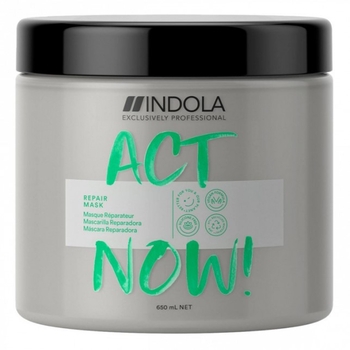 Маска восстанавливающая для поврежденных волос Schwarzkopf Indola Act Now Repair, 650 мл (2575716) - Pampik