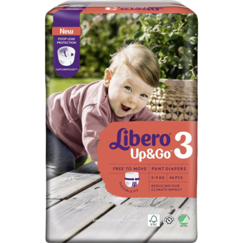 Подгузники-трусики Libero Up&Go 3 (5-9 кг), 46 шт. - Pampik - 2