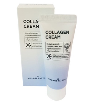Крем для лица Village 11 Factory, с коллагеном, 20 мл - Pampik