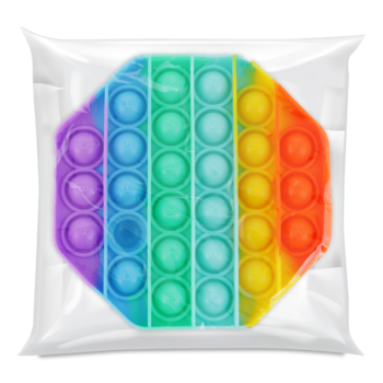 Игрушка-антистресс Pop It Offtop, Радуга (866754) - Pampik