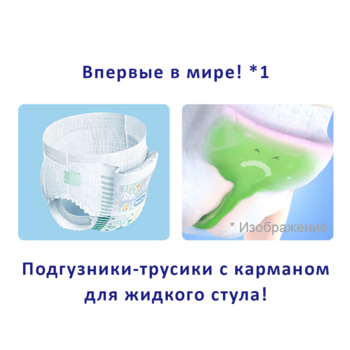 Підгузки-трусики Moony 3 (6-12 кг), 58 шт. - Pampik - 12