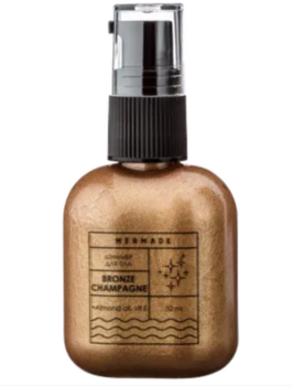 Шиммер для тіла Mermade Bronze Champagne, 50 мл (MRB0001) - Pampik