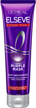 Тонирующая маска L'Oreal Paris Elseve Color Vive Purple для осветленных и мелированных волос, 150 мл - Pampik