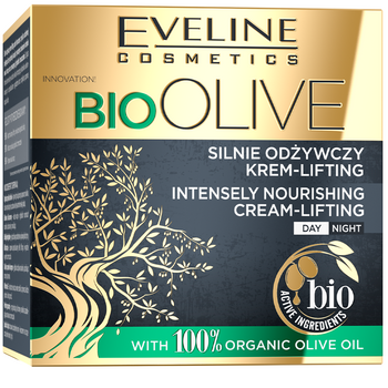 Інтенсивно живильний крем-ліфтинг Eveline Bio Olive, 50 мл - Pampik - 3