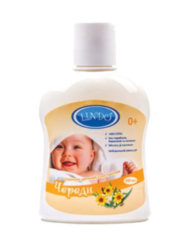 Детский шампунь без слез Lindo с Д Пантенолом, с экстрактом череды, 300 мл - Pampik - 2