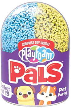 Кульковий пластилін Educational Insights S2 Милі вихованці, з іграшкою-сюрпризом, синій з жовтим (EI-1965) - Pampik