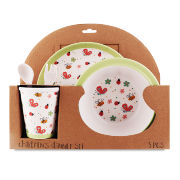 Набор детской посуды Offtop, 5 предметов (862021) - Pampik