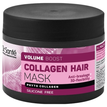 Маска для волосся Dr. Sante Collagen Hair Volume boost, 300 мл - Pampik