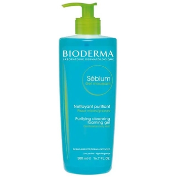 Гель для вмивання Bioderma Sebium Очищуючий 500 мл - Pampik