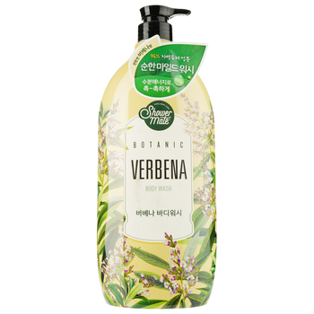 Гель для душу Shower Mate Botanic Terrace Verbena, 1,2 л (892614) - Pampik