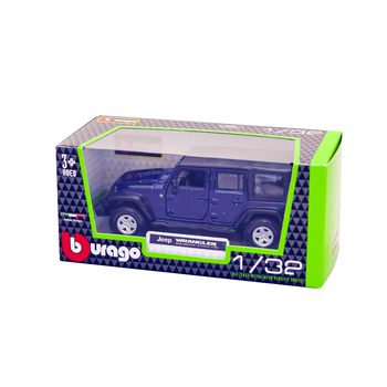 Автомодель Bburago Jeep Wrangler Unlimited Rubicon 1:32 (18-43012) - Pampik - 5