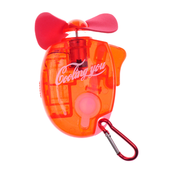 Вентилятор Offtop, червоний (848067) - Pampik