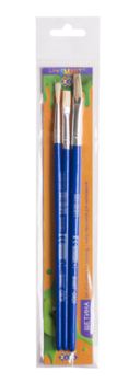 Набір пензликів ZiBi Kids Smart щетина №3, №6, №9 3 шт (ZB.6965BFR-2) - Pampik