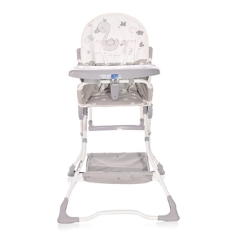 Стільчик для годування Lorelli Bonbon Grey swan, сірий (BONBON grey swan) - Pampik - 2
