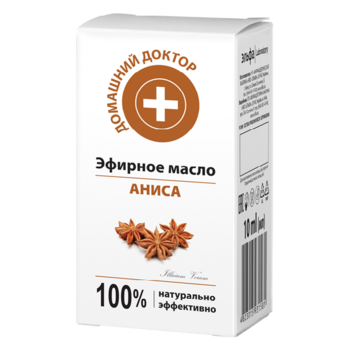 Ефірна олія Домашний Доктор Аніс 10 мл - Pampik