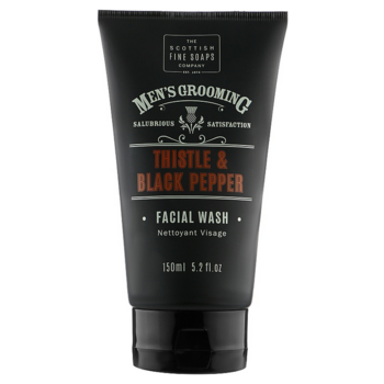 Гель для вмивання Scottish Fine Soaps Men`s Grooming Thistle&Black Pepper Facial Wash, 150 мл (93264) - Pampik