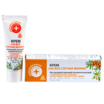 Крем для тіла Домашний Доктор На всі випадки життя, 30 мл - Pampik
