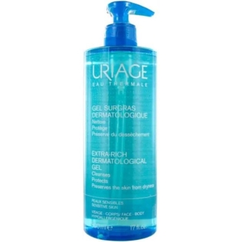 Дерматологічний гель Uriage Extra-Rich Dermatological Очищуючий 500 мл - Pampik