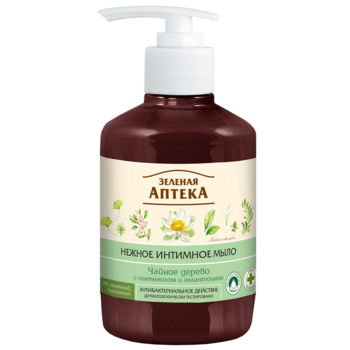 Рідке мило для інтимної гігієни Зелена Аптека Чайне дерево 370 мл - Pampik