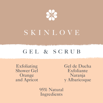 Отшелушивающий гель-скраб для тела и лица Skinlove Апельсин и абрикос 5 мл - Pampik