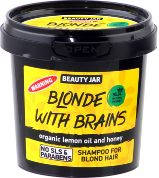 Шампунь Beauty Jar Blonde with brain, для блондинок, 150 мл - Pampik