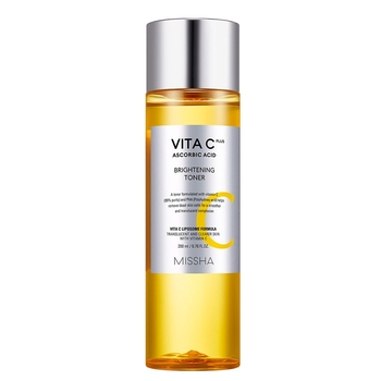 Тонер для обличчя Missha Vita C Plus, 200 мл - Pampik