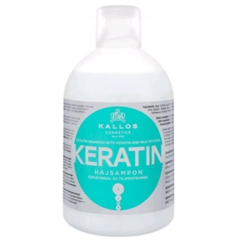 Шампунь для волосся Kallos Cosmetics Keratin, 1 л - Pampik