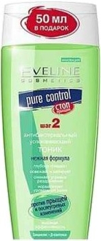 Тоник успокаивающий Eveline Пур контроль,150 мл (5907609315342) - Pampik