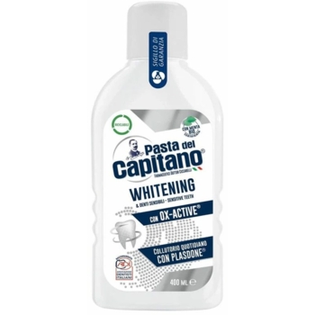 Ополіскувач для ротової порожнини Pasta Del Capitano Whitening, 400 мл - Pampik