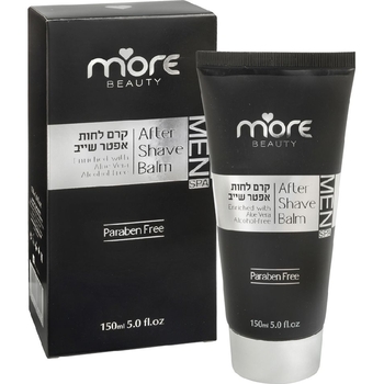 Зволожуючий крем після гоління для чоловіків More Beauty з Алое Віра, 150 мл - Pampik