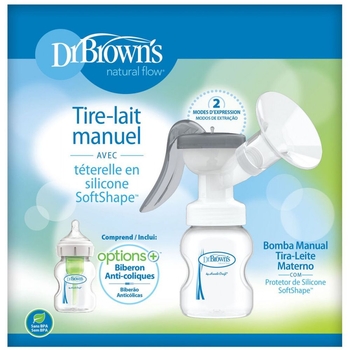 Молоковідсмоктувач Dr. Brown's Natural Flow ручной (BF102) - Pampik - 4