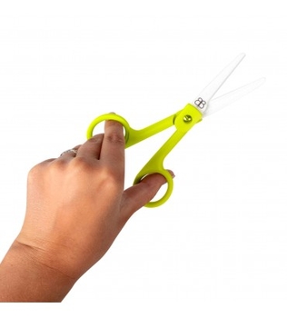 Керамічні ножиці для харчових продуктів BBluv Kut Lime (B0139) - Pampik - 4