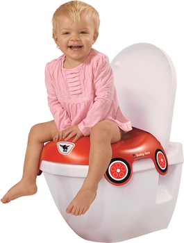 Накладка на унитаз Big, красный (56806) - Pampik - 4