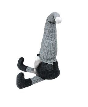 Стопер Прованс Гном декоративний у срібному ковпаку з ніжками (23638) - Pampik - 2