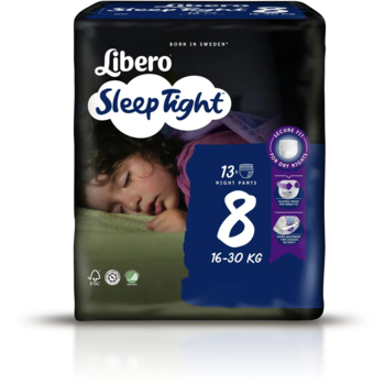 Подгузники-трусики Libero Sleep Tight 8 (16-30 кг), 13 шт. - Pampik - 2