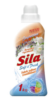 Кондиціонер-ополіскувач для тканин Sila Impression, 1 кг - Pampik