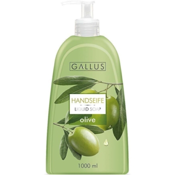 Рідке мило Gallus Handseife Olive Оливка з дозатором 1 л - Pampik