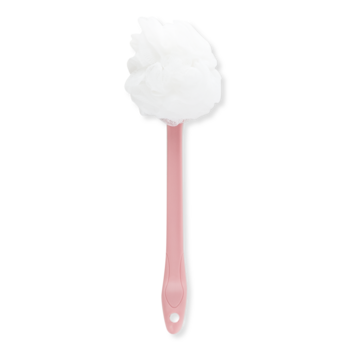 Мочалка Offtop, с ручкой, розовый (855741) - Pampik