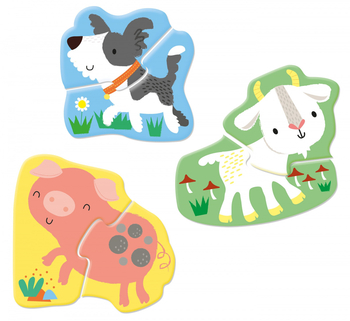 Usborne First Jigsaws: Farm Animals - Matthew Oldham, анг. мова (9781474988544) - Pampik - 5