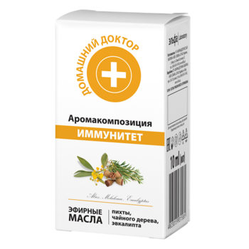 Аромакомпозиція ефірних олій Домашний Доктор Антистрес 10 мл - Pampik