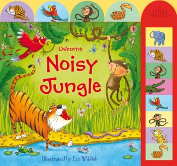 Музыкальная книга Noisy Jungle - Sam Taplin, англ. язык (9780746098981) - Pampik