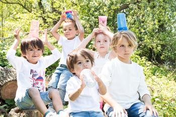 Чашка-непроливайка Nuby 360°, з кришечкою, 360 мл, рожевий (NV0414003pnk) - Pampik - 5