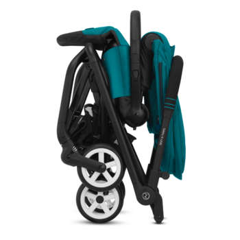 Прогулянкова коляска Cybex Eezy S Twist+ 2 SLV B River Blue turquoise (521001773) - Pampik - 3