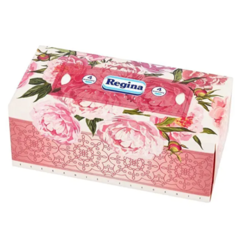 Серветки косметичні Regina Elegante, чотиришарові, 96 шт. - Pampik