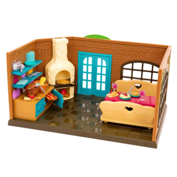 Ігровий набір Lil Woodzeez Ресторан (WZ6620) - Pampik