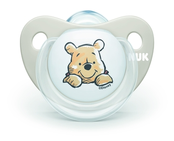 Пустушка силіконова Nuk Disney Winnie Винни, ортодонтична (3952380) - Pampik