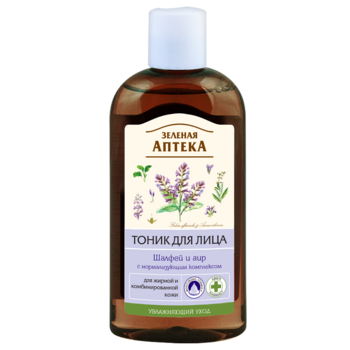 Тоник для лица Зеленая Аптека Шалфей и аир, 200 мл - Pampik
